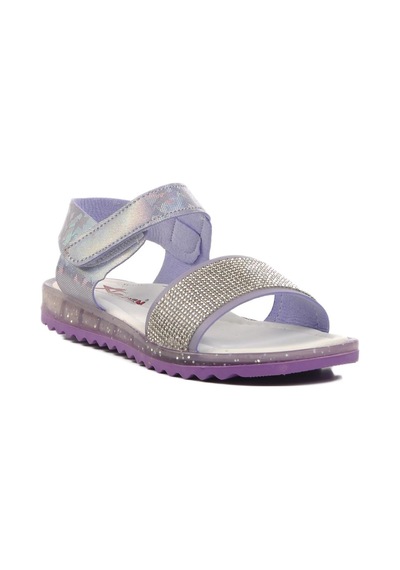 24-408 P Lila Simli Çocuk Sandalet Lila