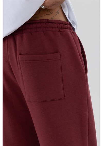 Vamos Basic Paça Lastikli Eşofman Alt Bordo