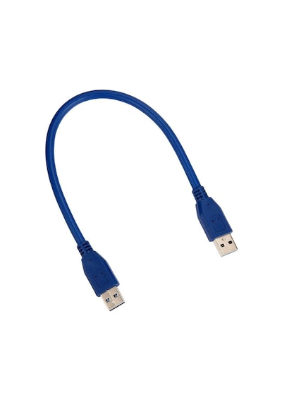 Usb 3.0 Erkek Erkek Ara Bağlantı Kablosu Hdd Harddisk Uzatma Ekleme 30 Cm 4955
