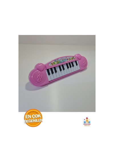 Pembe Elektronik Piyanom - Çocuklar İçin Eğlenceli Müzik Aleti