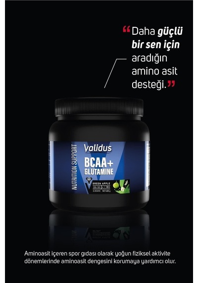 Bcaa + Green Apple 600 G Aromalı
