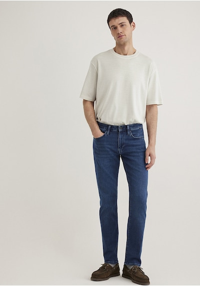 Mavi - Marcus Gölgeli Koyu Mavi Sporty Jean Pantolon 0035182162 Mavi