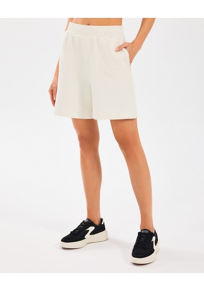 Skechers W Essential 5 Inch Sweatshort Kadın Off White Şort S2510035-102 Off White Çok Renkli