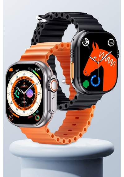 Wearfitpro Wearfit 7in1 Akıllı Kol Saati Smart Watch 7 Kordonlu Model:inç 49mm Tft Ekran Gri