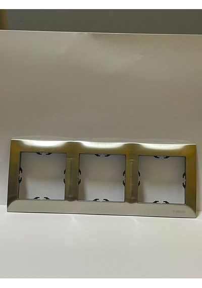 Simon Metal İnoks Üçlü Çerçeve