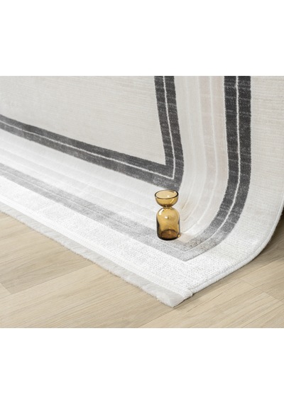 Mariesse Home Aspendos Akrilik Dokuma Salon Mutfak Koridor Kesme Yolluk Dokuma Makine Halısı Aspendos01 5113-antrasit