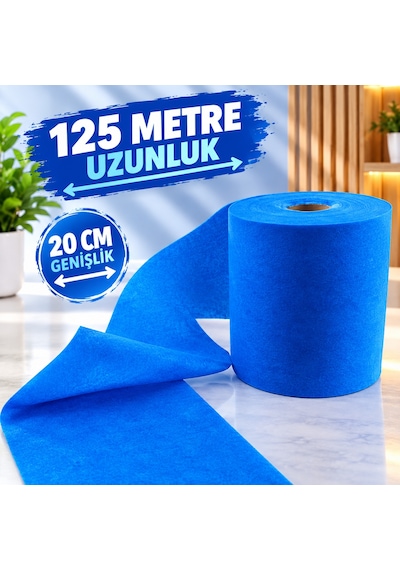 125 Metre Koyu Mavi Tela Kumaş Koyu Mavi Süsleme Kumaşı Elyaf Süsleme Tülü Yılbaşı Süsleme Tülü