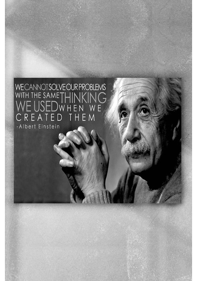 Einstein Bilimsel Poster 3