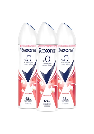 Rexona Passion Kadın Sprey Deodorant 3 x 150 ML