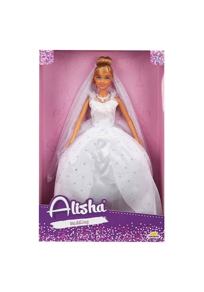 3381 Sun-rst-sıs-gelinlikli Manken Bebek Alisha 29 Cm - Sunman - Izbp-892681 1 Adet