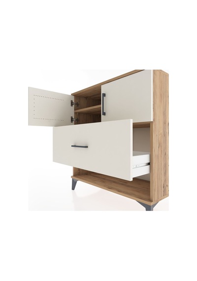 Hyperion Şifonyer 2 Raflı Tek Çekmeceli 2 Kapaklı 88x44x96 Çam-aytaşı Atlas Çam Hyperion Şifonyer 2 Raflı Tek Çekmeceli 2 Kapaklı 88x44x96 Çam-aytaşı Atlas Çam