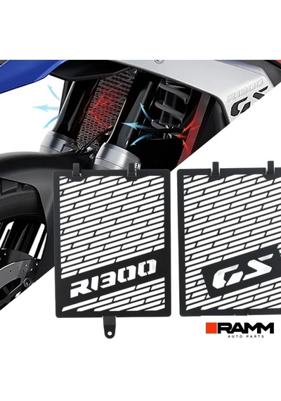 Bmw Motorrad 1300 Gs Alüminyum Radyatör Koruma Muhafazası - Gs Siyah