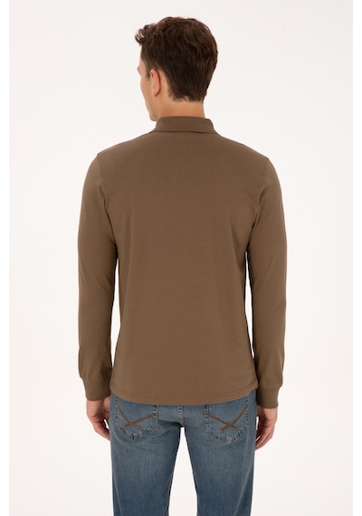 U.s. Polo Assn. Erkek Haki Sweatshirt 50315454-vr027 Hakı