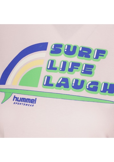 Hummel Barıs Kısa Kollu Tişört 912072-9877 Pembe