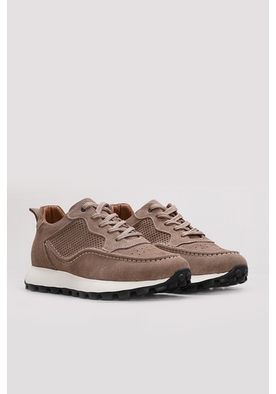 FAST STEP Hakiki Deri Erkek Casual Ayakkabı 245ma2414-2 Kum
