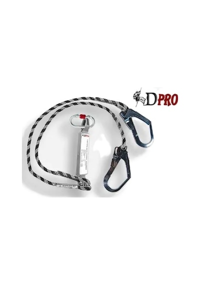 Şok Emicili Çift Bacaklı Lanyard 1.2 Mt Eks Dpro Dp-600 Gravıty
