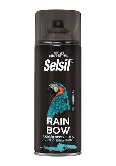 Selsil Gümüş Gri Sprey Boya Ral7001 400 ML