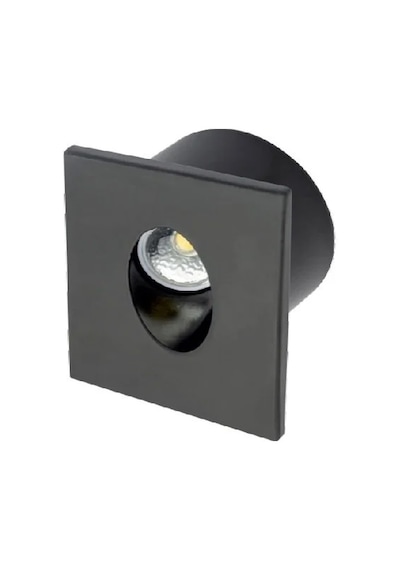 Cata 3w Ct-5179s Koridor Armatürü Led Aydınlatma Siyah Kasa Günışığı Mat Siyah