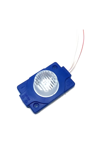 Tek Lensli Modül Led Mavi 1.5w 10 Adet