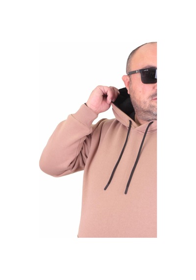 Moc Grande Mocgrande Büyük Beden Erkek Basic Sweat Kapüşonlu 11700 S.Kahve-S.Kahve Moc Grande Mocgrande Büyük Beden Erkek Basic Sweat Kapüşonlu 11700 S.Kahve-S.Kahve
