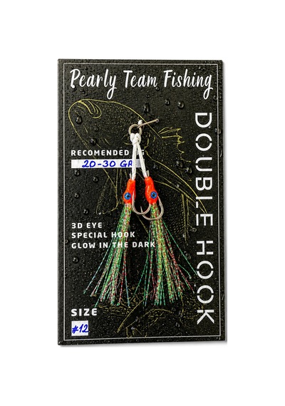 Pearly Team Fishing - Double Hook 20gr - 30gr Turuncu - 930198438