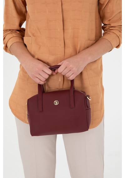 U.S. Polo Assn. Kadın Bordo Kol Çantası 50303438-VR014