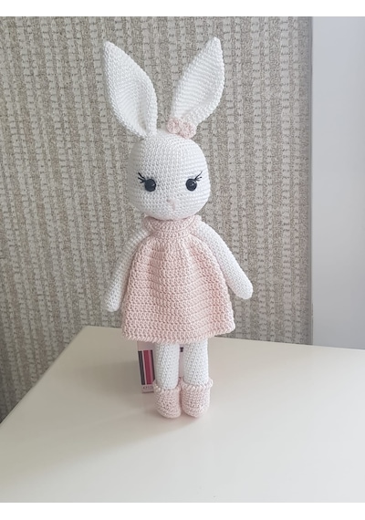 Amigurumi Tavşan Kız Amigurumi Örgü Oyuncak