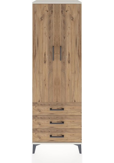 Hyperion Dolap 2 Raflı 3 Çekmeceli 2 Kapaklı 60x44x182 Aytaşı... Aytaşı