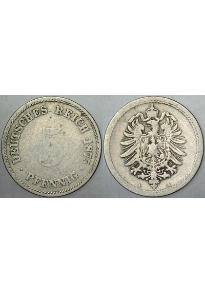 Almanya 5 Pfennıg 1875 A. 46670077