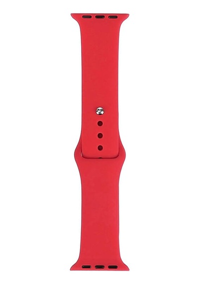 Zore Watch Ultra 49mm Band Serisi Klasik Kordon Silikon Strap Kayış-scarlet