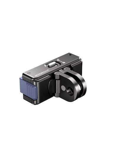 Quıckdock Qdx4-a3 Manyetik Ve Kilitli Aksiyon Kamera Montaj Adaptörü 1/4 Dişli Action 3/4/5 Pro Uyumlu Siyah