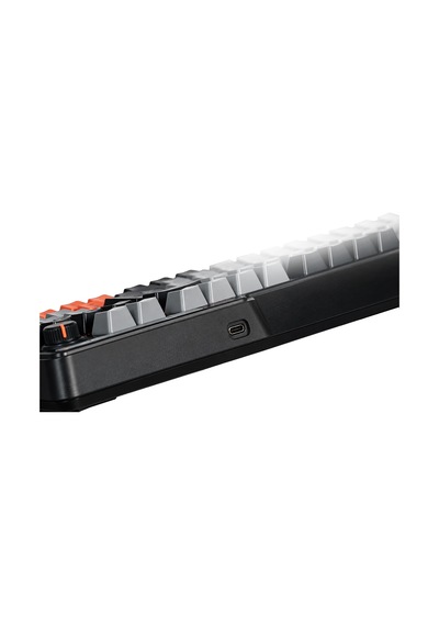 Dragos Colorpulse Siyah Gri Red Switch Hotswap Şarjlı Usb Wireless Bluetooth Full Rgb Oyuncu Mekanik Klavyesi