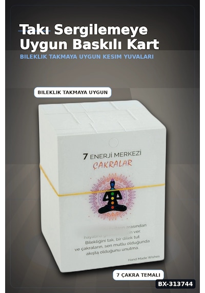 Mukavva Bileklik Kartı 8x10 Cm 200 Adet Balya Takı Etiketi Organizer Aksesuarı Bx-313744 10 Parça