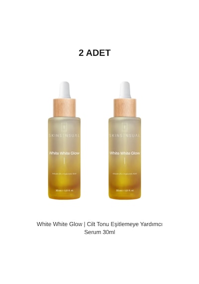 Skin Sensual White White Glow Serum 2 x 50 ML