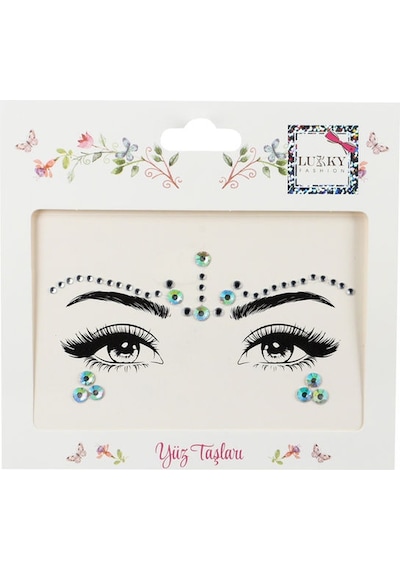 Lukky Unicorn Glow Yapışkanlı Yüz Makyaj Taşı