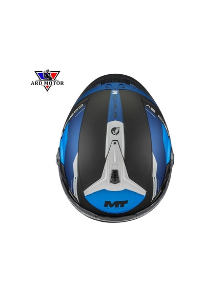 Mt Helmets Cosmo Sv Icarus B7 Mat Güneş Vizörlü Yarım Kask Mavi