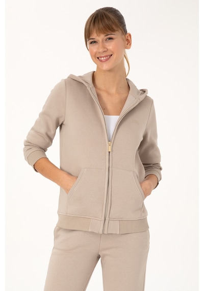U.S. Polo Assn. U.s. Polo Assn. Kadın Taş Sweatshirt 50319111-vr049 Taş Rengi