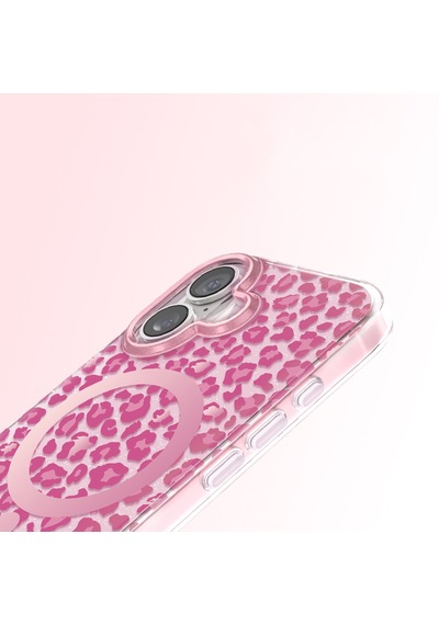 İphone 17 Uyumlu Kılıf M-safe Şarj Özellikli Zore Paris Veyro Tpu Kapak Pembe