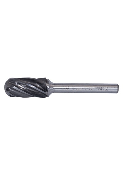 Dwcarbide Demir Dışı Malzemeler İçin C Tipi Silindirik Oval Başlı Karbür Kalıpçı Frezeleri 8.0 X 6mm