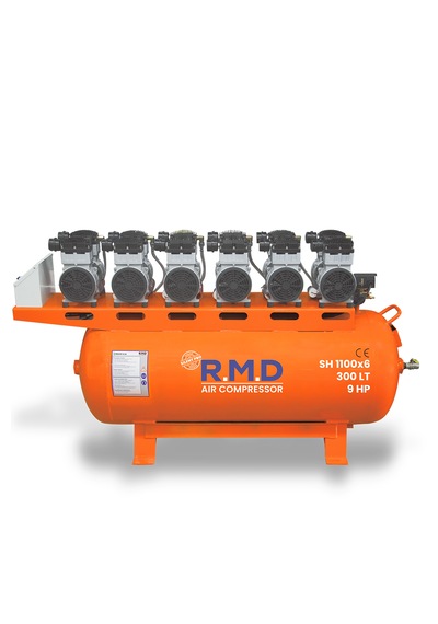R.m.d Kompresör 300 Lt Hava Kompresörü Sessiz Ve Yağsız Sh1100x6