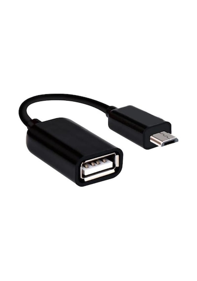 Micro Usb To Usb Çevirici Dönüştürücü Otg Klavye Mouse Flash Bağlantı Kablosu