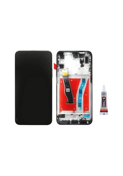 Huawei Y9 Prime 2019 Çıtalı Siyah Uyumlu Ekran Lcd Dokunmatik B7000 15ml Yapıştırıcı İle Beraber Yc