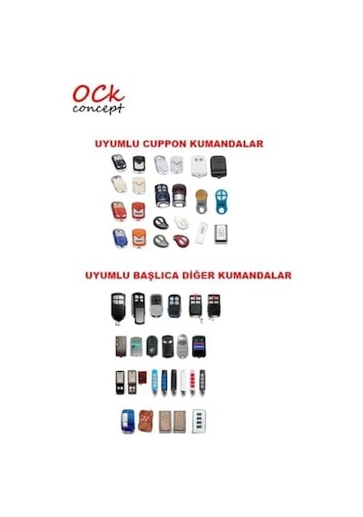 Kalem Kumanda, Akıllı Kopyalanabilir Kepenk Kumandası, Garaj Kumandası, Otopark Kumandası, Bariyer Kumandası, Wicom Uk 04 Kalem Kumanda