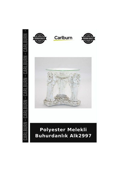 Özel Üretim Dekoratif Aksesuar Ev Hediyesi Polyester Melekli Buhurdanlık Alk2997