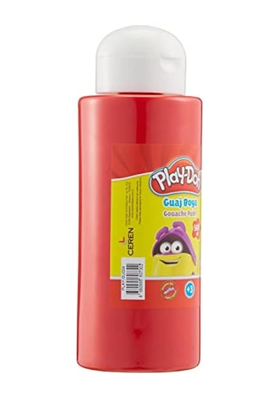 Play-doh Guaj Boya 500 Ml. Kırmızı Renkli