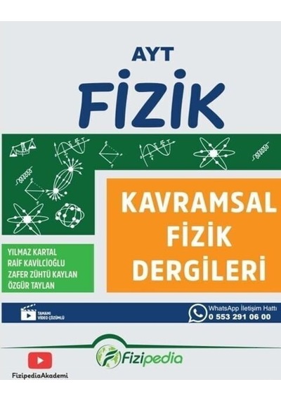 Fizipedia Yks Ayt Kavramsal Fizik Dergileri Fizipedia Yayınları