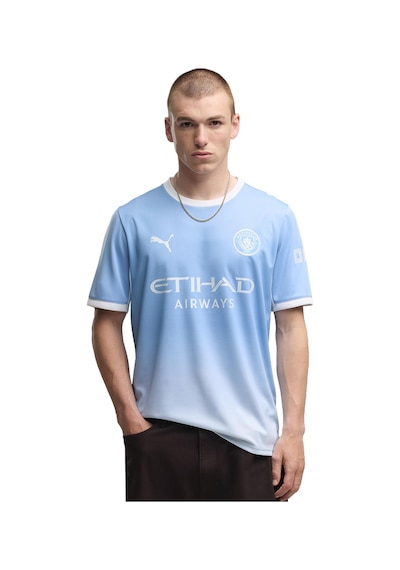 Puma Manchester City 26/27 İç Saha Erkek Mavi Futbol Forma 78432601