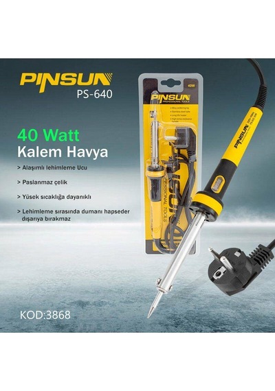 Pınsun Ps-640 40Watt Kalem Havya