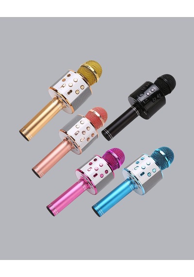 Taşınabilir Karaoke Mikrofon - Bluetooth, Usb Ve Aux Girişli