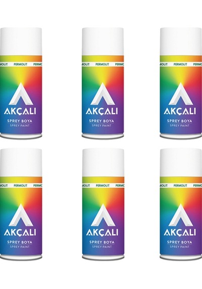 Akçalı Antrasit Sprey Boya 400ml 6 Adet